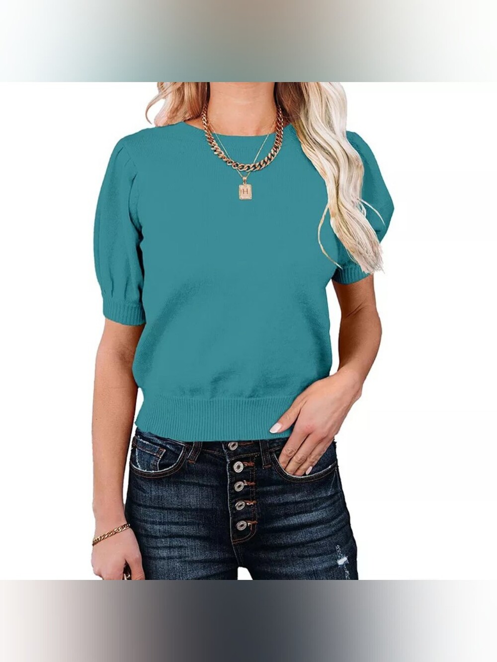 Short Sleeve Sweater